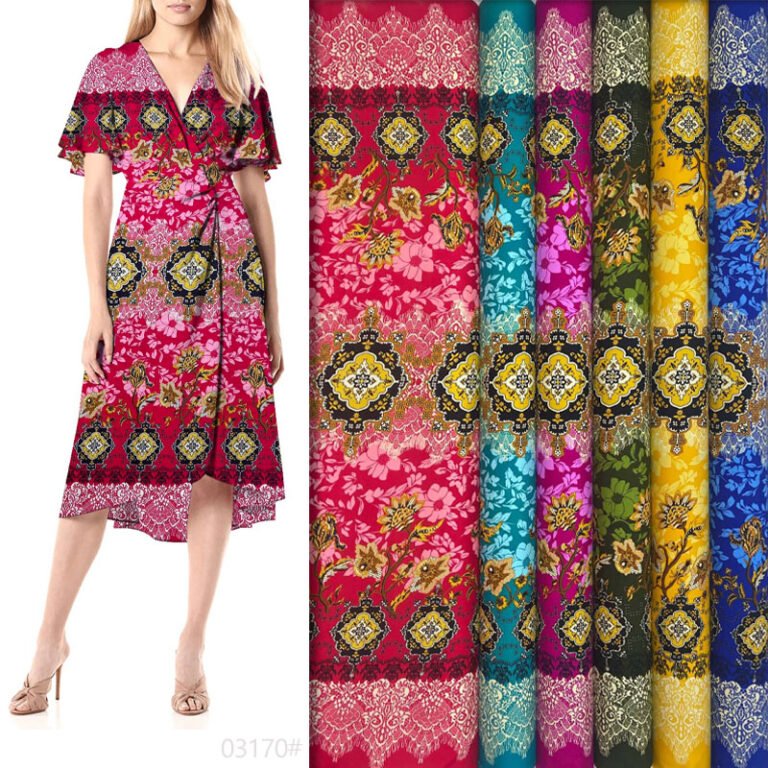 60s Yarn 100% Cotton Printed Fabric