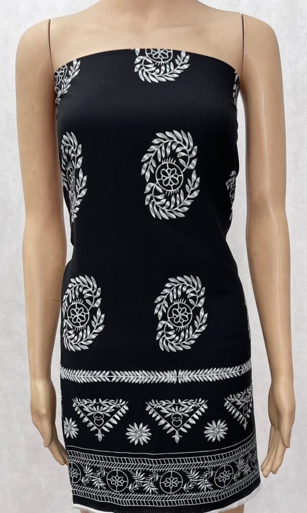 Intricate Paisley Pattern 45s Yarn 100% Rayon Fabric HL-491771