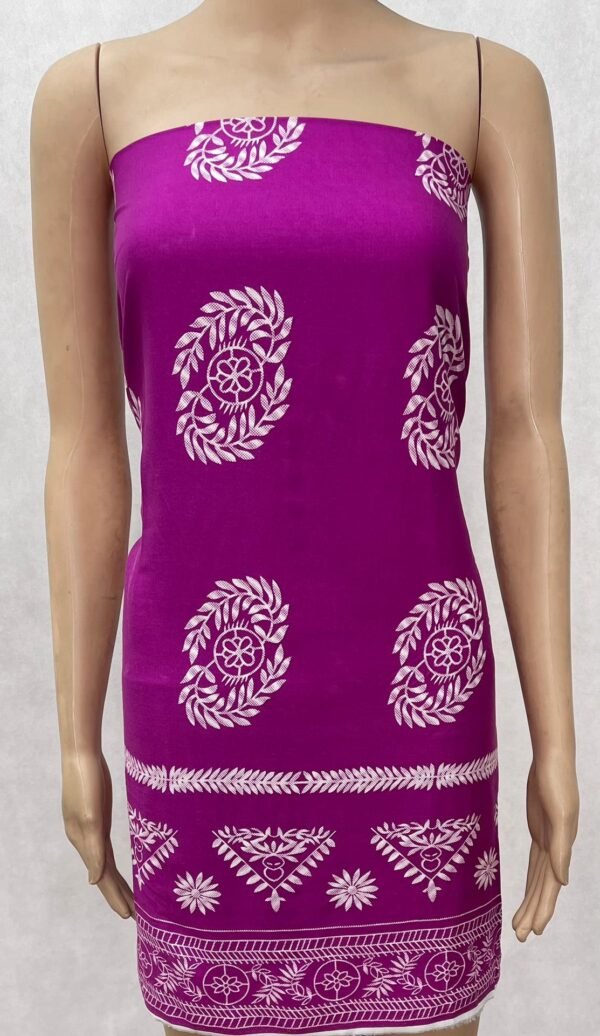 Intricate Paisley Pattern 45s Yarn 100% Rayon Fabric HL-491771