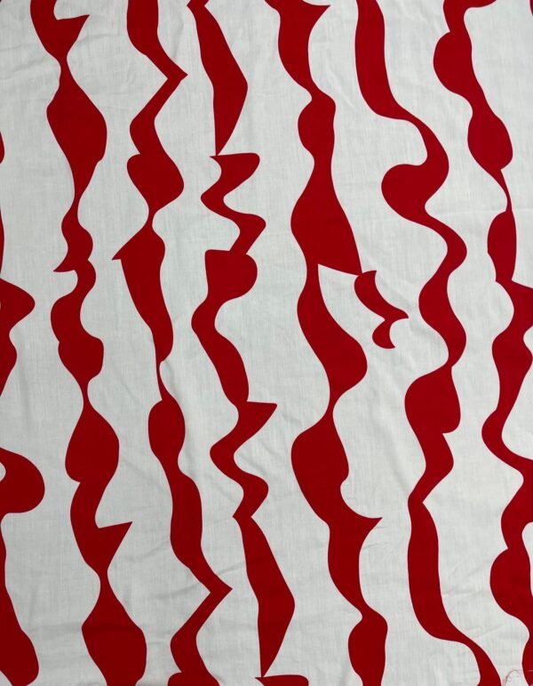 Wavy Strip Print 45s Yarn 100% Rayon fabric Lightweight Dress Materail HL-491802