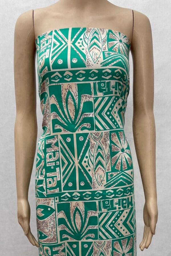Modernist Pattern 45s Yarn Lightweight 100% Rayon fabric HL-491687
