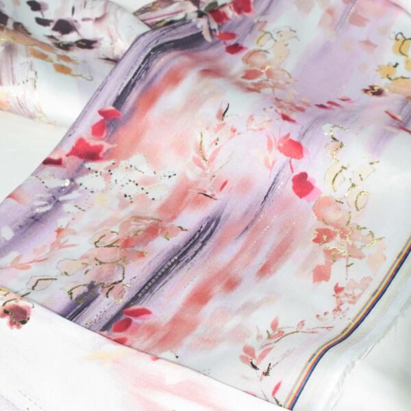 Foil Stamping Geometric Printed Polyester Woven Fabric Wholesale - Image 5