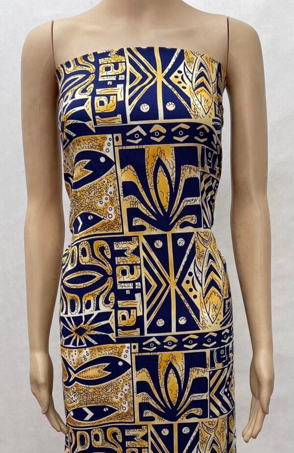 Modernist Pattern 45s Yarn Lightweight 100% Rayon fabric HL-491687