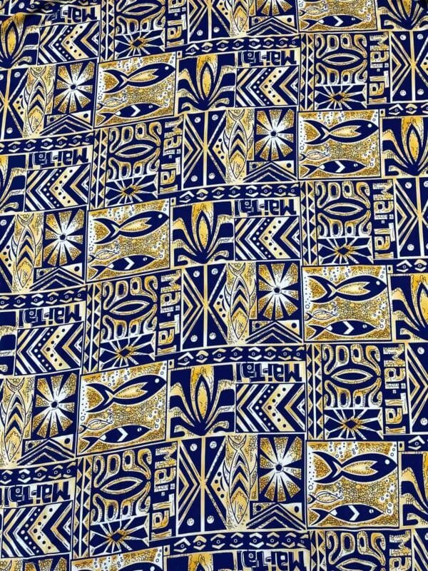 Modernist Pattern 45s Yarn Lightweight 100% Rayon fabric HL-491687