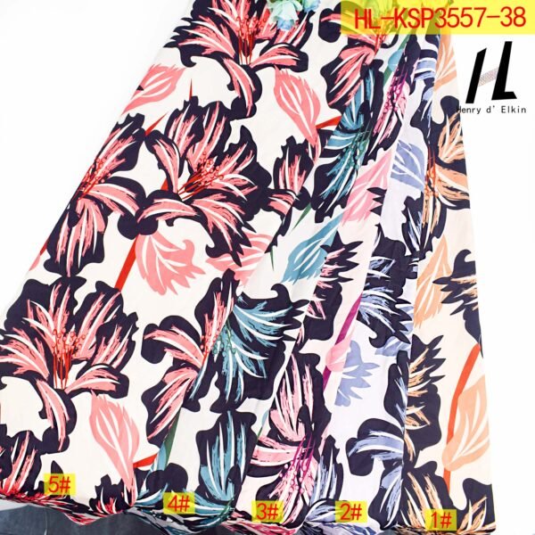 HL-KSP3557-38 Polyester Printed Fabric 140 gsm - Image 18