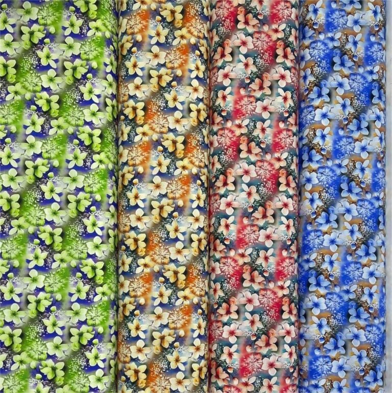 60s Yarn 100% Cotton Printed Fabric