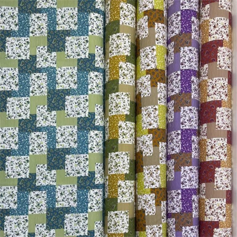 60s Yarn 100% Cotton Printed Fabric