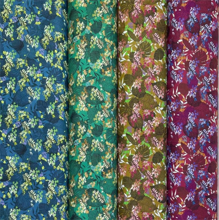 60s Yarn 100% Cotton Printed Fabric