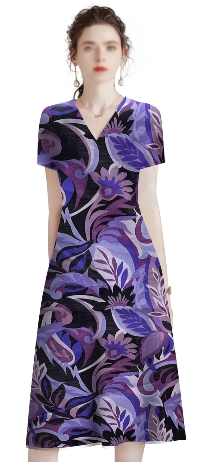 HL-9346 60s Yarn 100% Cotton Printed Fabric - Image 2