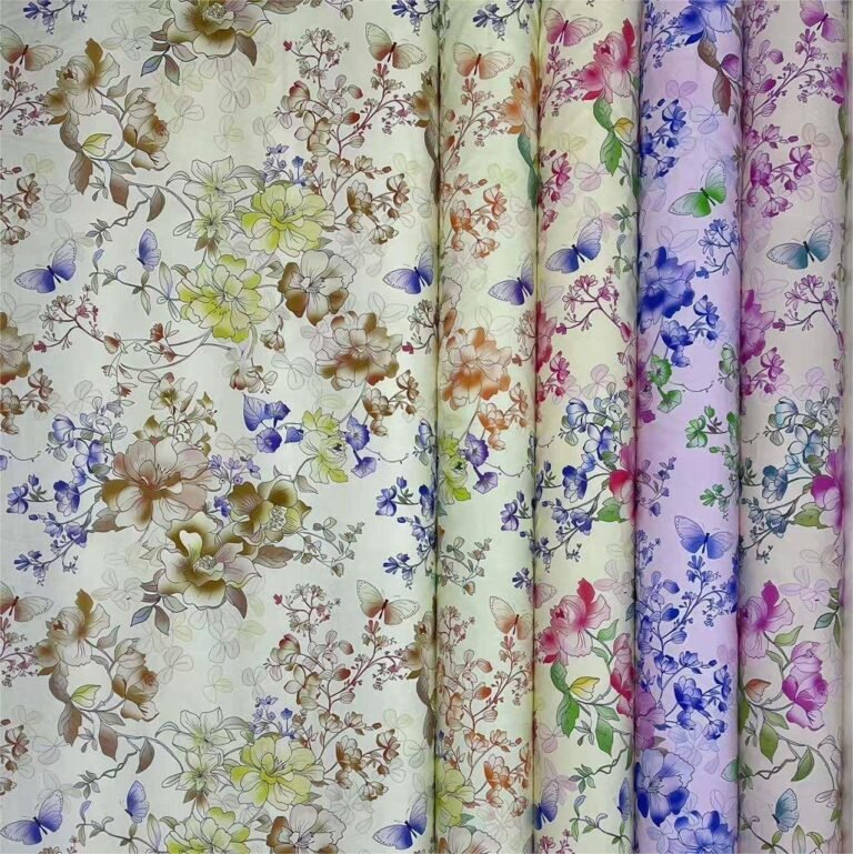 60s Yarn 100% Cotton Printed Fabric