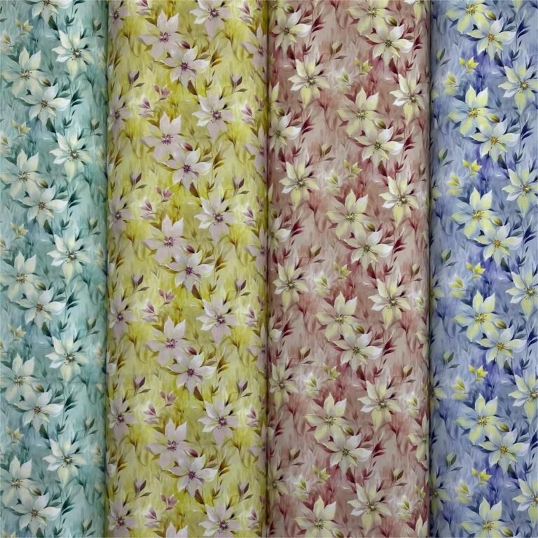 60s Yarn 100% Cotton Printed Fabric