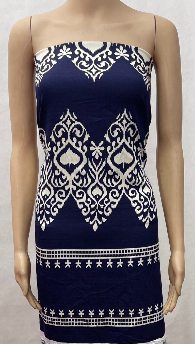 HL-J105 Printed Rayon Polyester Blend Fabric - Image 4