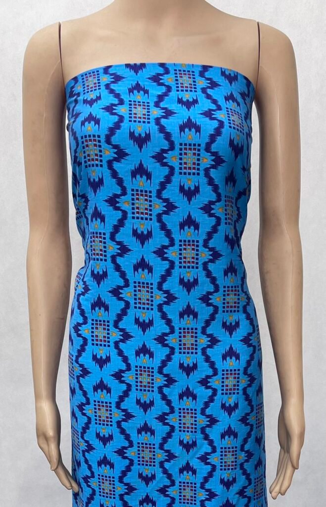 HL-J126 Printed Rayon Polyester Blend Fabric - Image 3
