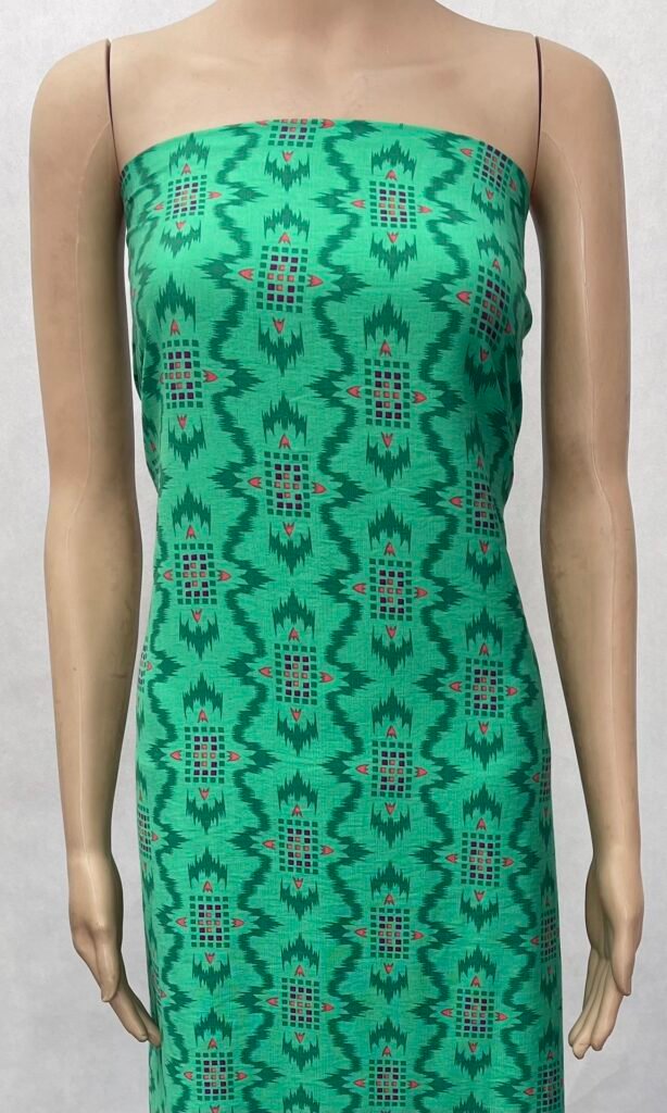 HL-J126 Printed Rayon Polyester Blend Fabric - Image 4