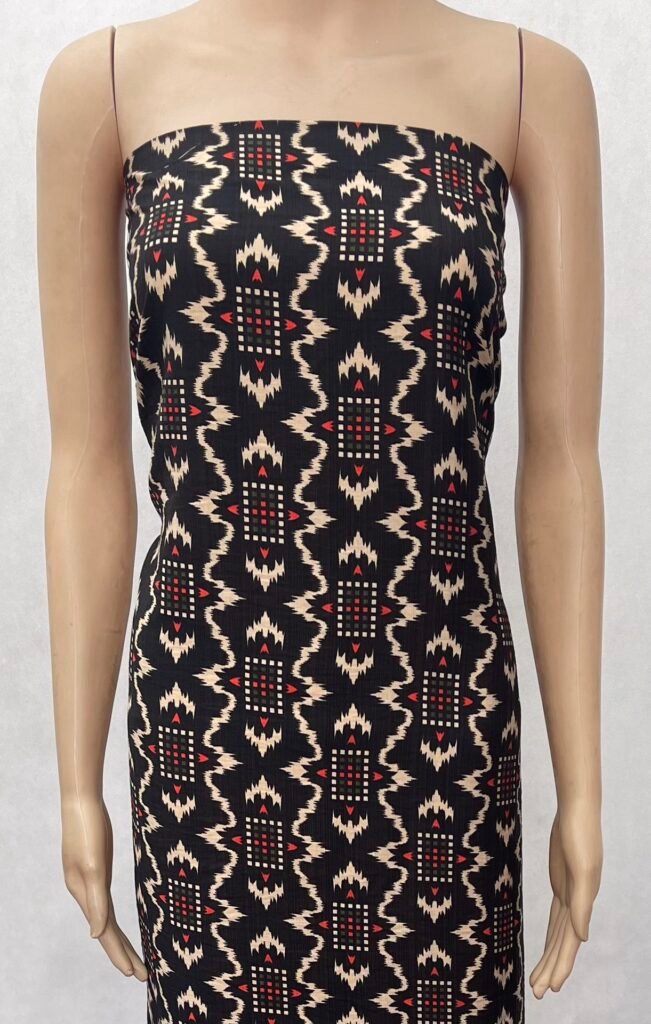 HL-J126 Printed Rayon Polyester Blend Fabric - Image 6
