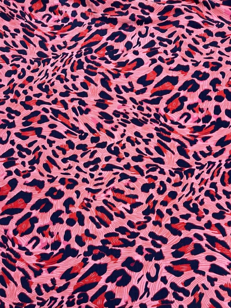 HL-J129 Printed Rayon Polyester Blend Fabric - Image 9