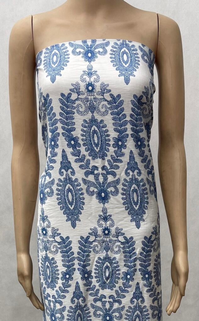 HL-J131 Printed Rayon Polyester Blend Fabric - Image 4