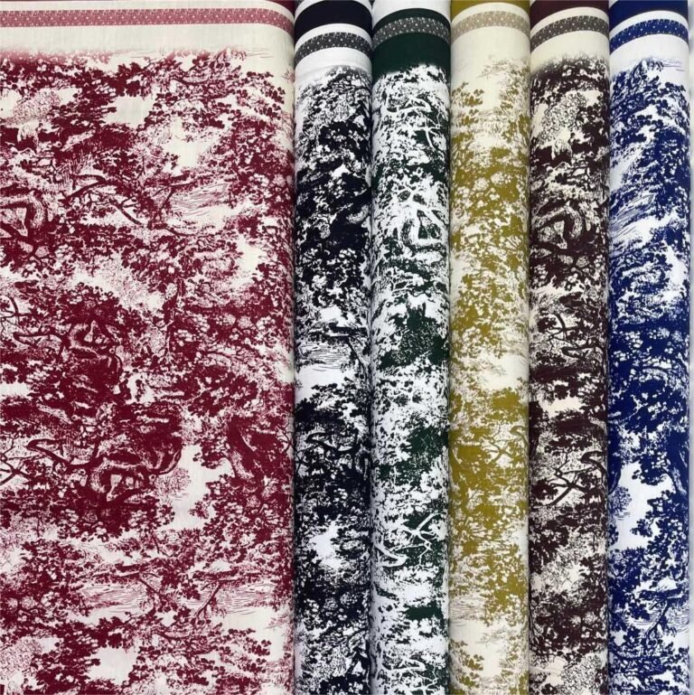 HL-J132 Printed Rayon Polyester Blend Fabric