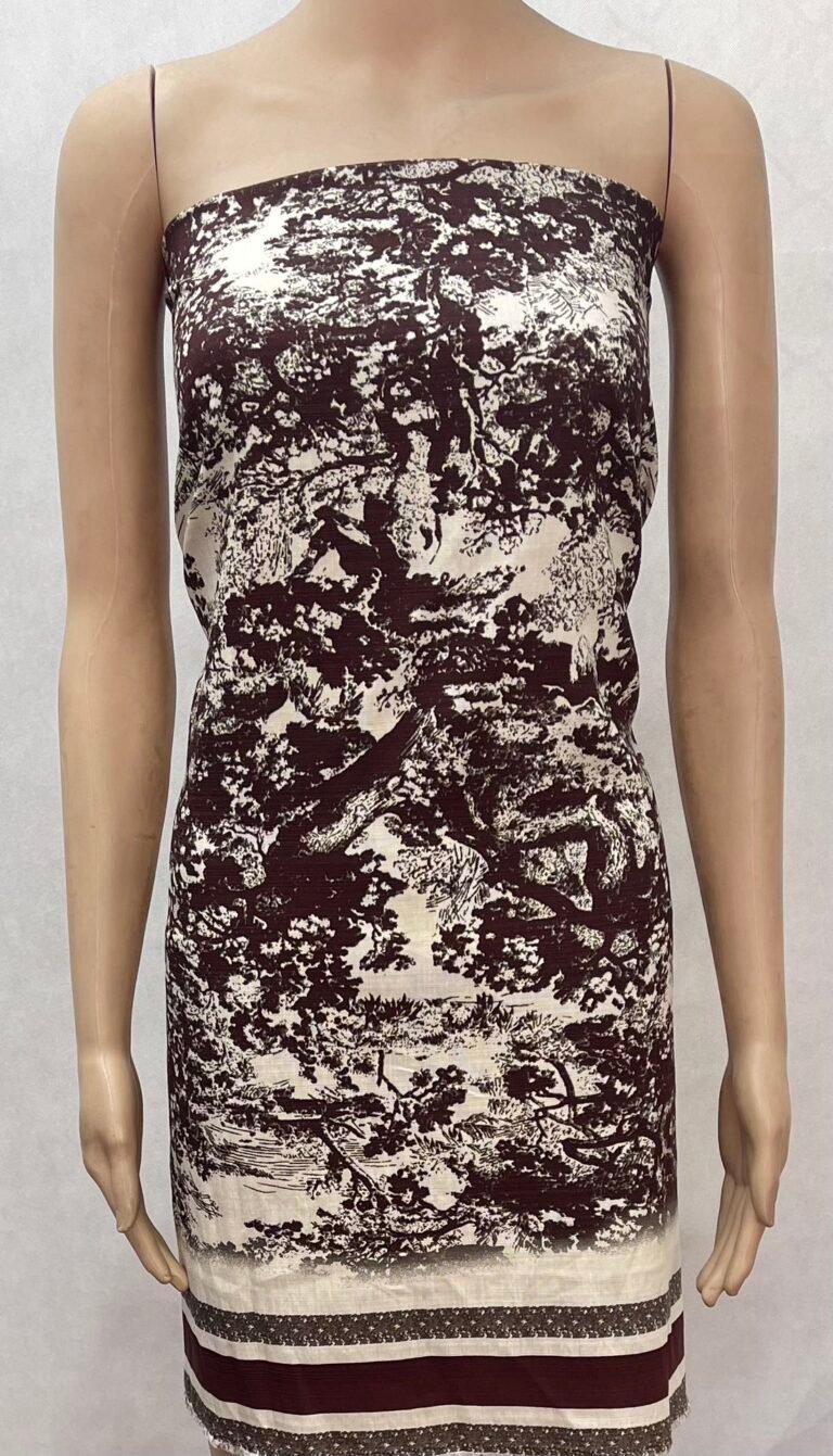HL-J132 Printed Rayon Polyester Blend Fabric - Image 7