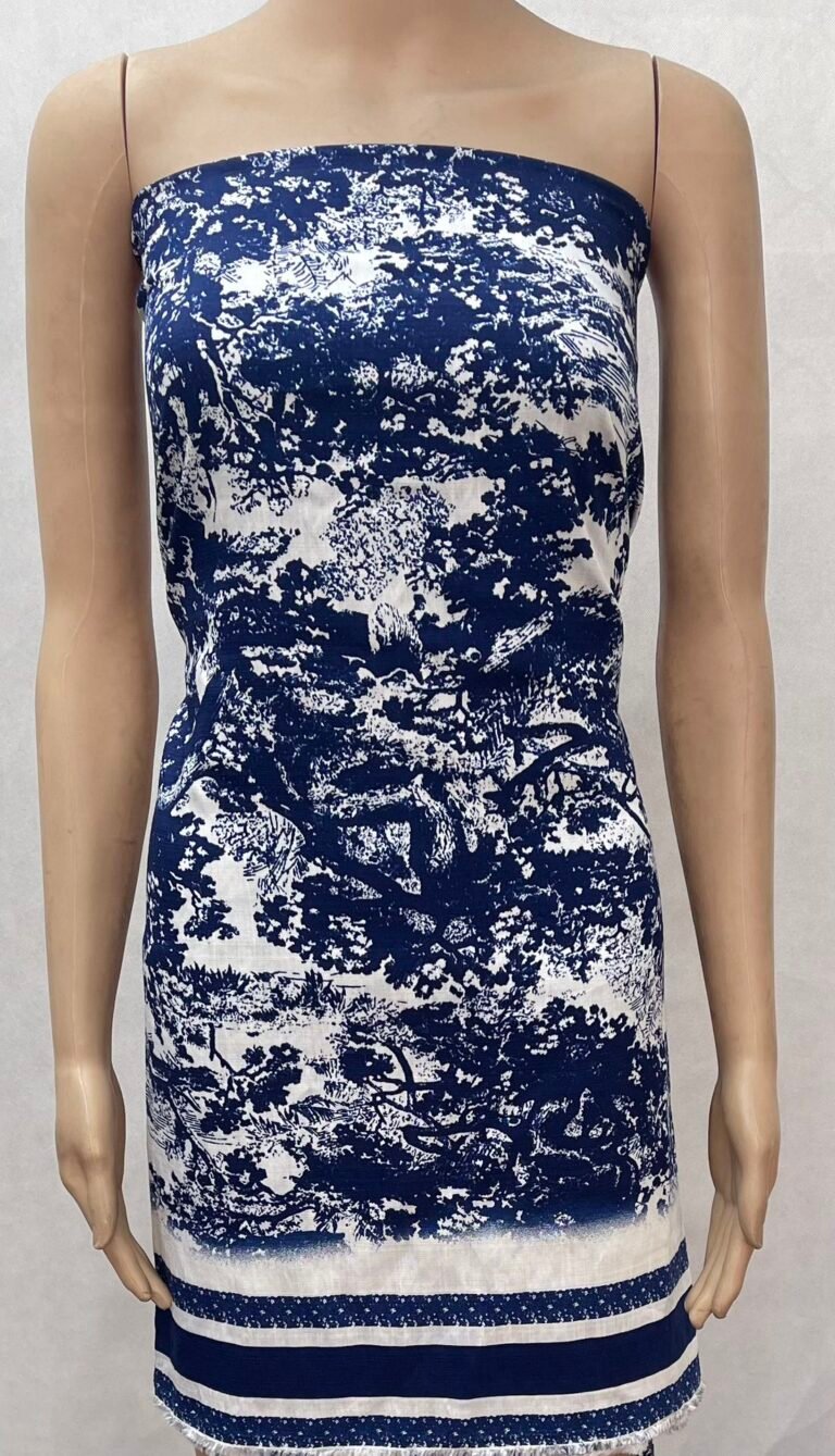 HL-J132 Printed Rayon Polyester Blend Fabric - Image 8