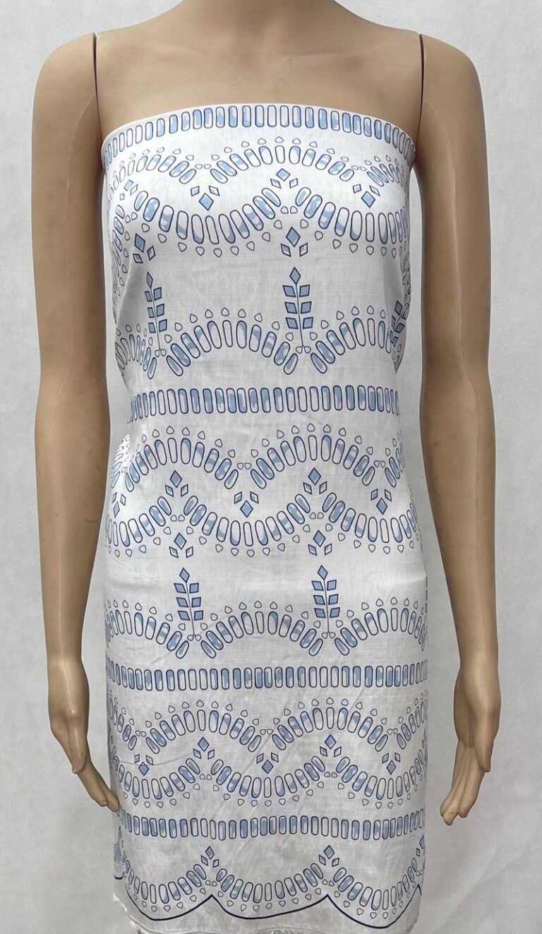 HL-J139 Printed Rayon Polyester Blend Fabric - Image 3