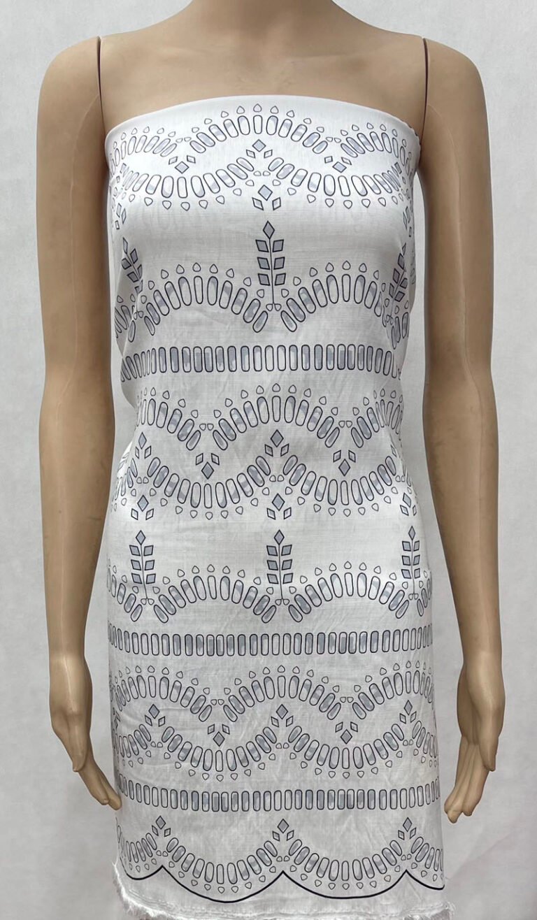 HL-J139 Printed Rayon Polyester Blend Fabric - Image 6