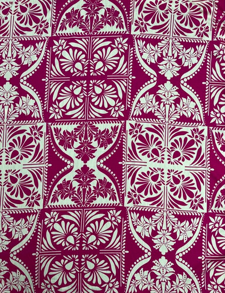 HL-J154 Printed Rayon Polyester Blend Fabric - Image 11