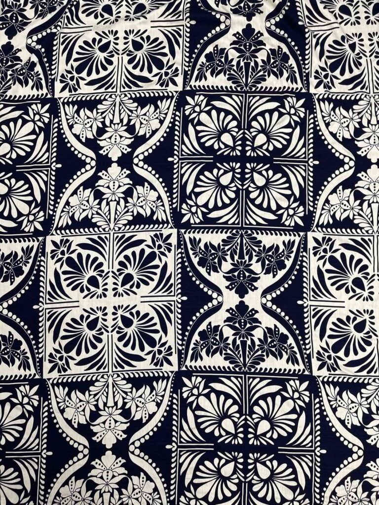 HL-J154 Printed Rayon Polyester Blend Fabric - Image 13