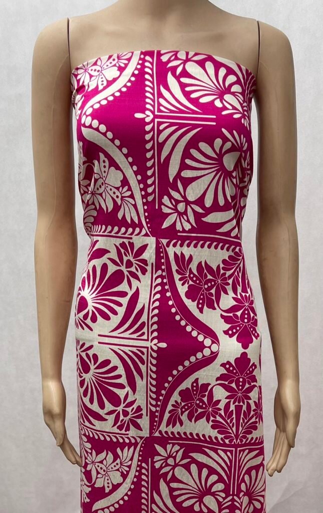 HL-J154 Printed Rayon Polyester Blend Fabric - Image 4