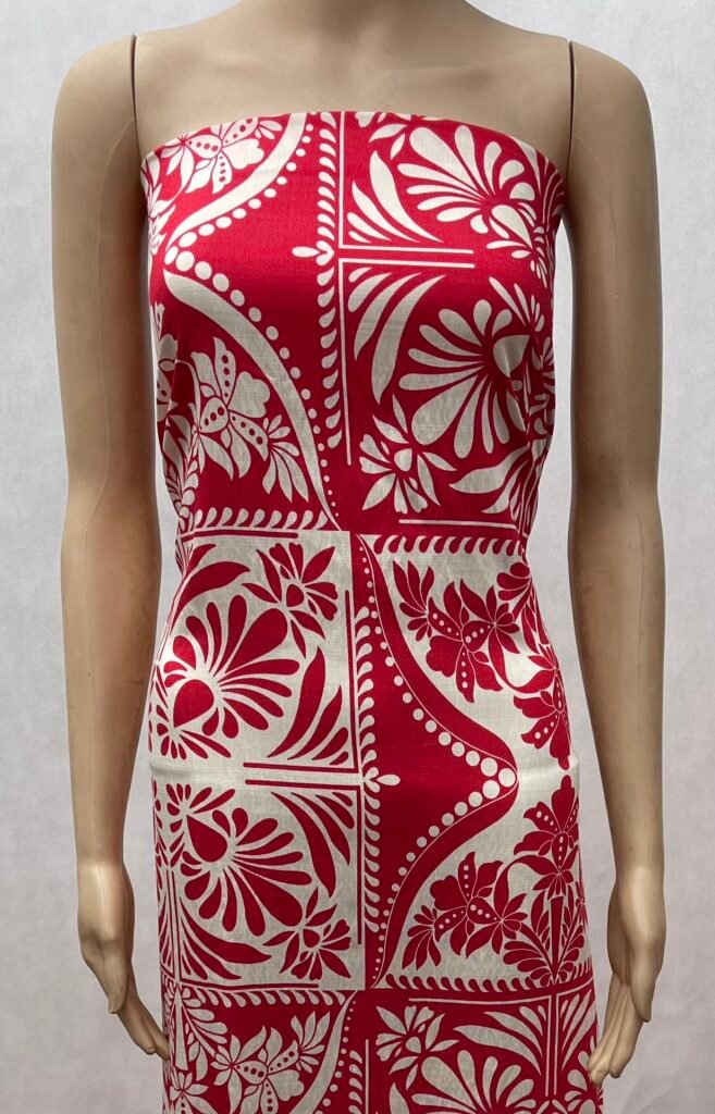 HL-J154 Printed Rayon Polyester Blend Fabric - Image 7