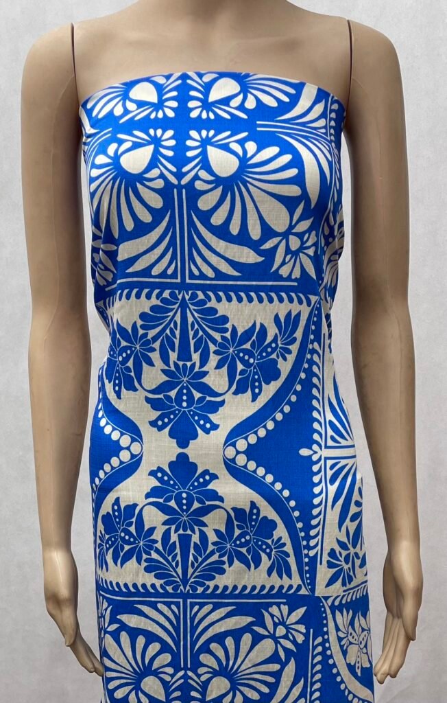 HL-J154 Printed Rayon Polyester Blend Fabric - Image 9