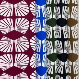 Printed Rayon Polyester Blend Fabric