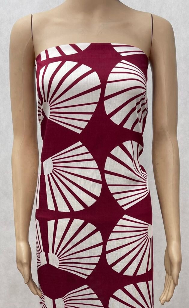 HL-J311 Printed Rayon Polyester Blend Fabric - Image 2