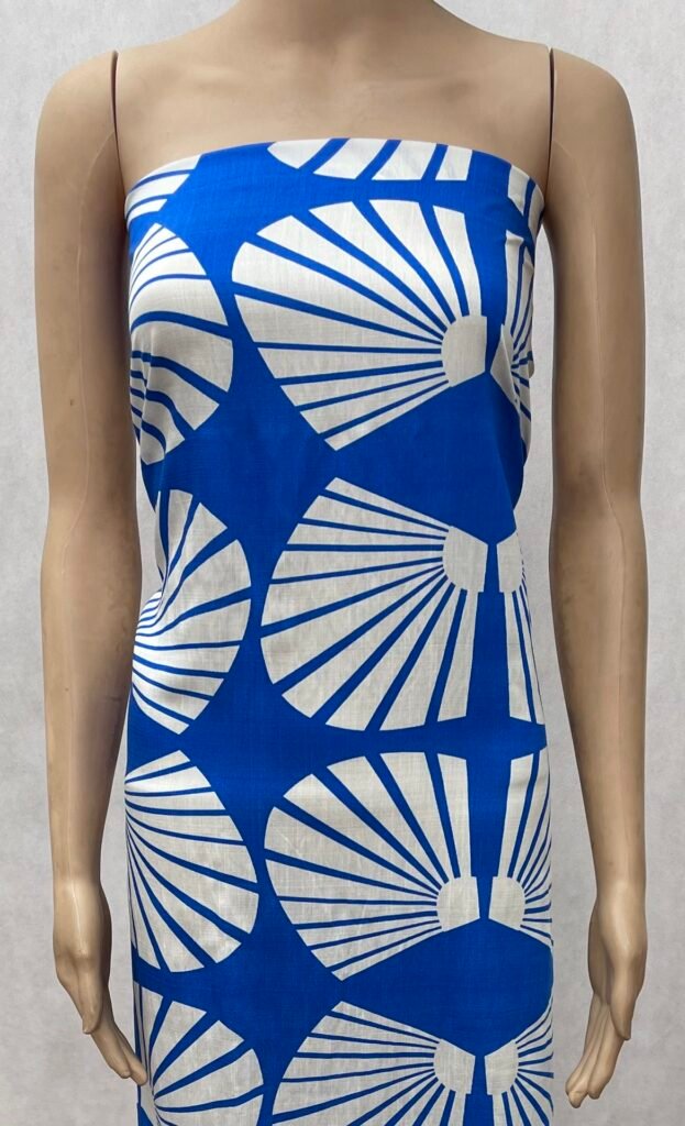HL-J311 Printed Rayon Polyester Blend Fabric - Image 3
