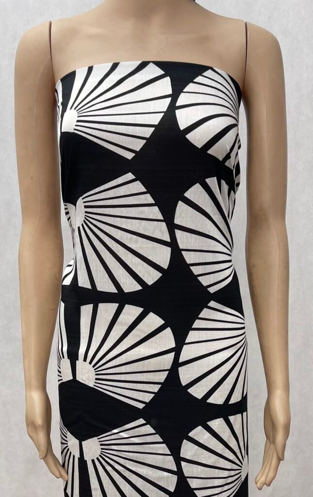 HL-J311 Printed Rayon Polyester Blend Fabric - Image 5
