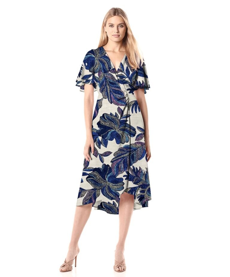 HL-J313 Printed Rayon Polyester Blend Fabric - Image 4