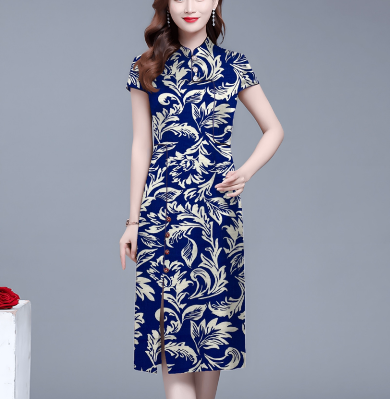 HL-J362 Printed Rayon Polyester Blend Fabric - Image 2