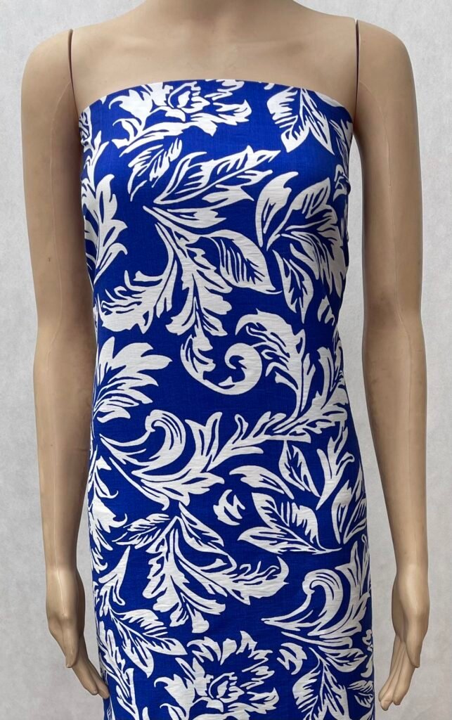 HL-J362 Printed Rayon Polyester Blend Fabric - Image 3