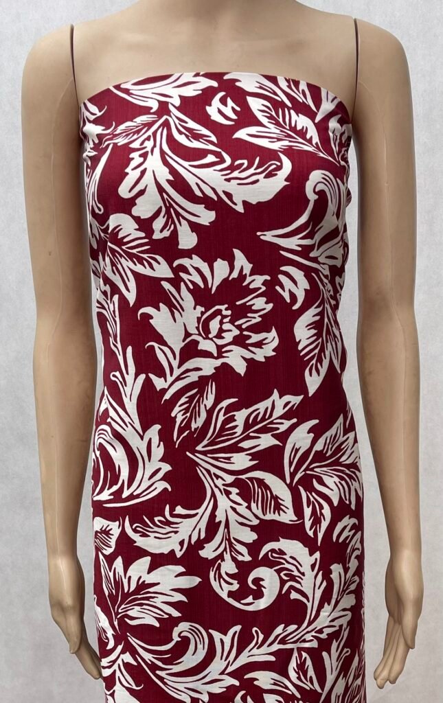 HL-J362 Printed Rayon Polyester Blend Fabric - Image 4