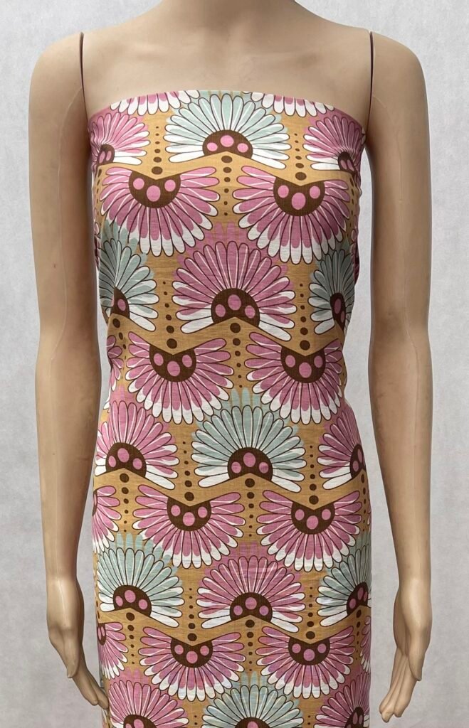 HL-J375 Printed Rayon Polyester Blend Fabric - Image 6