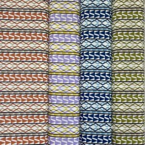 Printed Rayon Polyester Blend Fabric