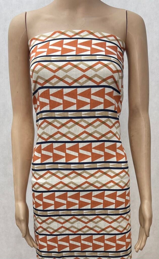 HL-J376 Printed Rayon Polyester Blend Fabric - Image 4