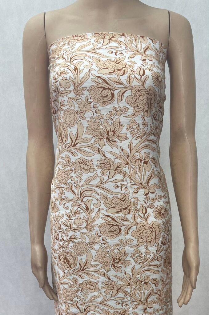 HL-J378 Printed Rayon Polyester Blend Fabric - Image 2