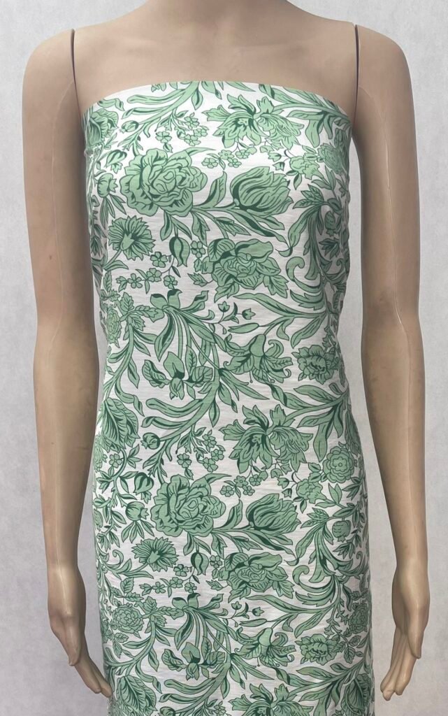 HL-J378 Printed Rayon Polyester Blend Fabric - Image 3