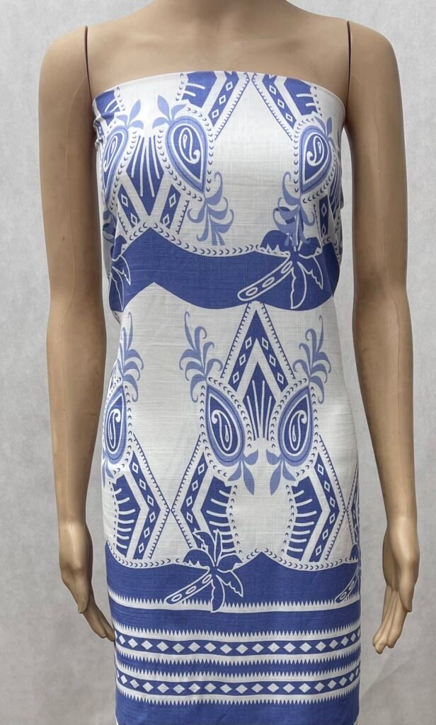 HL-J381 Printed Rayon Polyester Blend Fabric - Image 4