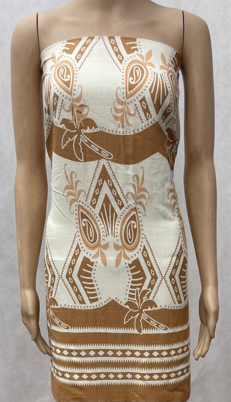 HL-J381 Printed Rayon Polyester Blend Fabric - Image 5