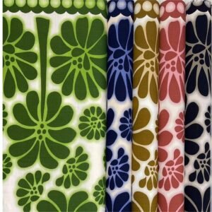 Printed Rayon Polyester Blend Fabric