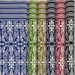 Printed Rayon Polyester Blend Fabric