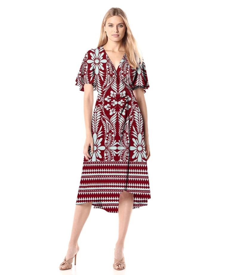 HL-J383 Printed Rayon Polyester Blend Fabric - Image 2
