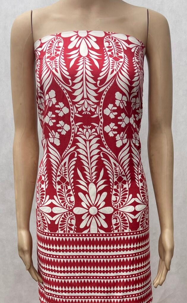 HL-J383 Printed Rayon Polyester Blend Fabric - Image 8
